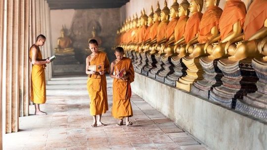 Religion et voyage spirituel Cambodge.