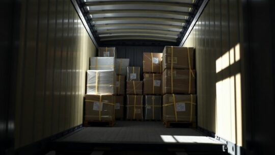 Chargement d’une semi-remorque : sécuriser et répartir les charges efficacement